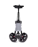 Costway Folding 2 Wheel Push Pull Golf Club Cart Trolley Swivel