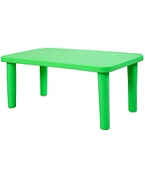 Kids Portable Plastic Table Learn and Play Activity School Home Furniture