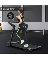 Costway 4.0HP Foldable Electric Treadmill Jogging Machine