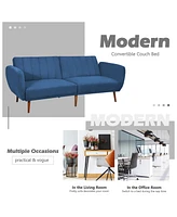 Convertible Futon Sofa Bed Adjustable Couch Sleeper