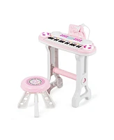 Slickblue 37-key Kids Electronic Piano Keyboard Playset