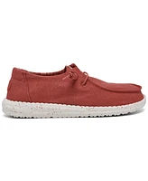 Hey Dude Women's Wendy Stretch Canvas Casual Moccasin Sneakers from Finish Line