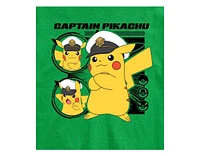 Hybrid Apparel Captain Pikachu Men's Short Sleeve Tee