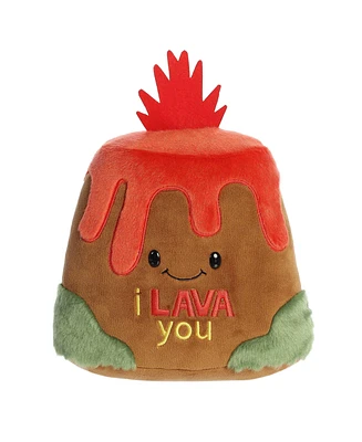 Aurora Small I Lava You Just Sayin' Witty Plush Toy Red 8.5"