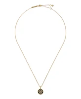 Ted Baker Jewelry Monella: Monogram Button Pendant Necklace