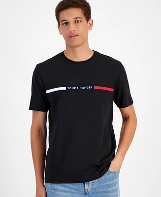 Tommy Hilfiger Men's Chest Insert Logo Short Sleeve T-Shirt