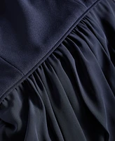 Adrianna Papell One-Shoulder Chiffon Gown