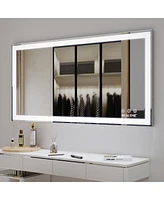 Streamdale Furniture Smart Led Wall Mounted Bathroom Vanity Mirror