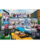 Masterpieces Drive-Ins, Diners & Dives - Rock & Rolla Diner 550 Piece Puzzle