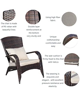 Streamdale Furniture Patio Chair With Cushions(Beige Cushion)