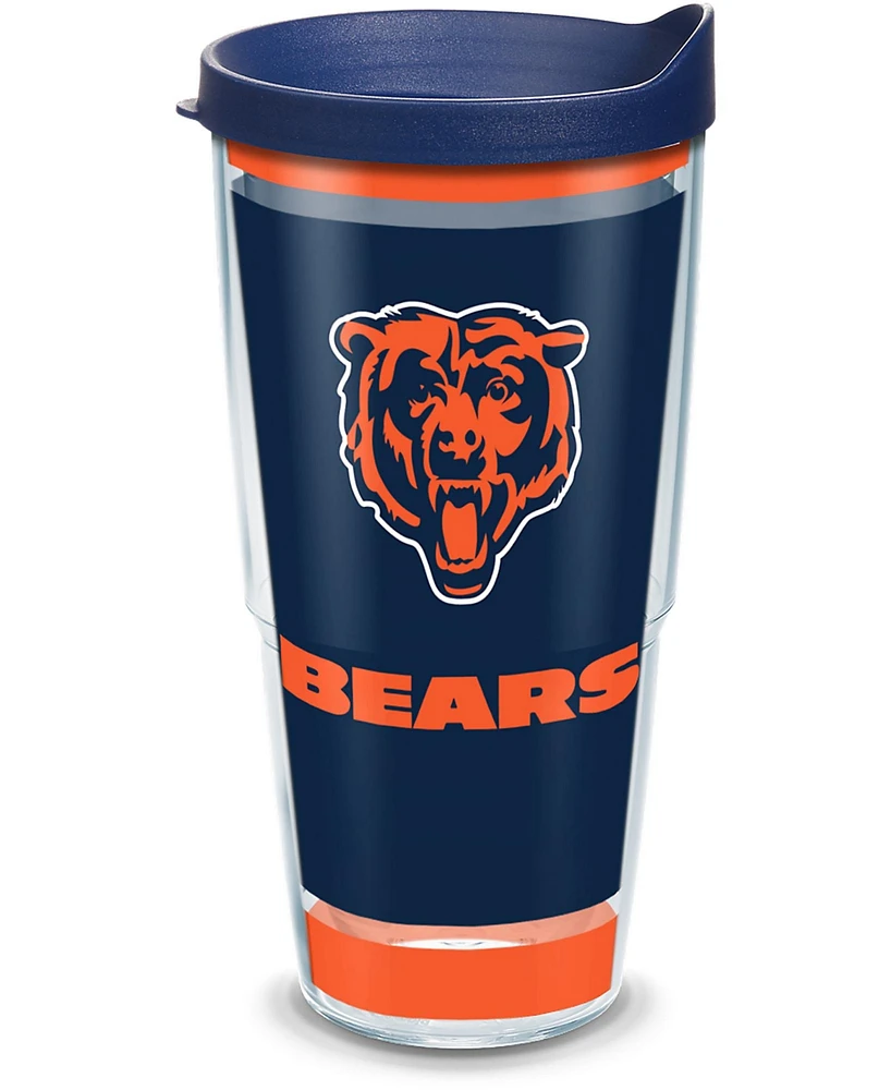 Tervis Tumbler Tervis Nfl Chicago Bears Touchdown Made in Usa Double Walled Insulated Tumbler Travel Cup Keeps Drinks Cold & Hot, 24oz, Classic