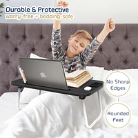 Nestl Foldable Lap Desk - Portable & Lightweight - Ideal for Working, Reading, or Eating