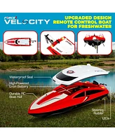 Force1 Velocity Red Fast Rc Boat - Red
