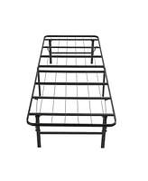 14" Adjustable Foldable Steel Bed Frame