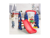 Slickblue 3-in-1 Toddler Climber and Swing Playset