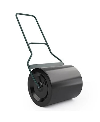 Slickblue Lawn Roller with U-Shaped Handle for Garden Backyard