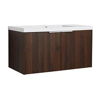 36" Modern Design Floating Bathroom Vanity with Soft Close Doors