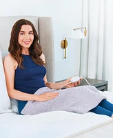 Pure Enrichment PureRadiance Ultra-Wide Luxury Heating Pad for Cramps Back Pain Relief, Modern Design, Soft , Micromink, 6 Heat Settings, Machine Wash