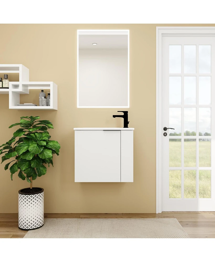 22" Floating Vanity with Soft Close Door
