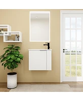 22" Floating Vanity with Soft Close Door