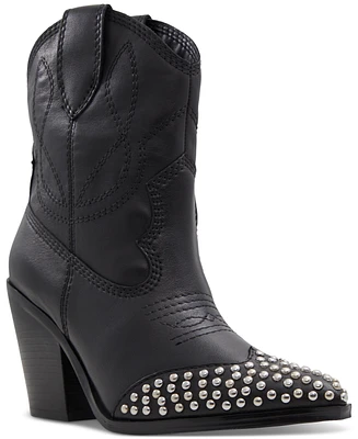 Aldo Women's Omaha Studded Cowboy Booties