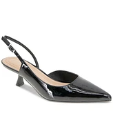 BCBGeneration Women's Kittie Kitten Heel Sling Back Pumps