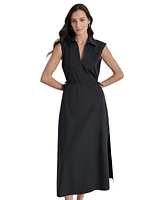 Dkny Jeans Women's Back-Cut-Out Sleeveless Maxi Dress