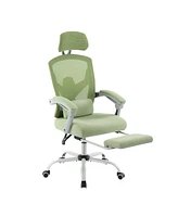 Streamdale Furniture Mesh High Back Ergonomic Office Chair Lumbar Support Pillow Computer Desk Chair