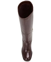 Vince Camuto Women's Gibi Wide-Calf Platform Knee-High Boots