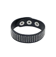 Sohi Women's Studded Leather Bracelet