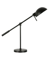 Hudson & Canal Dexter 23.25" Tall Boom Arm Table Lamp with Metal Shade