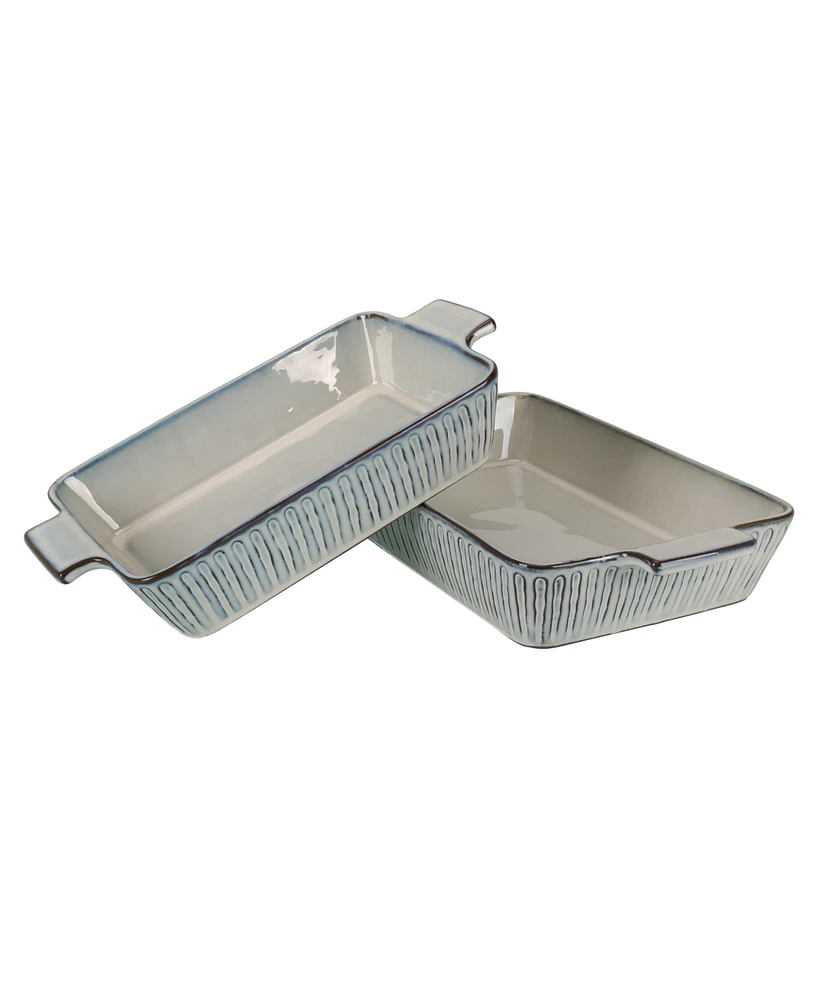 Bia Cordon Bleu Stoneware Colonnade Bakeware Set, 2 Piece