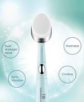 TOUCHBeauty 2 in 1 Sonic Facial Brush Cleanser Eye Massager