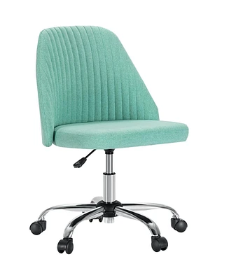 Simplie Fun Swivel Desk Chair for Small Spaces