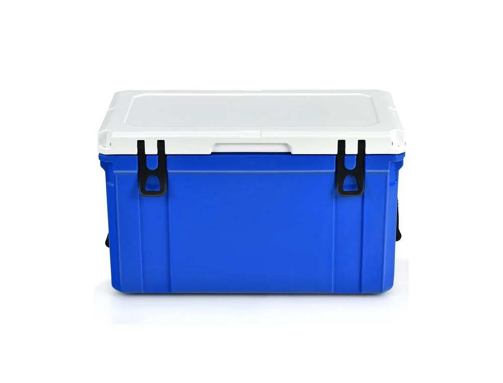Slickblue 58 Quart Leak-Proof Portable Cooler Ice Box for Camping-Blue