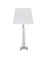 Streamdale Furniture 25" Wendi Glam Crystal Cube Ice Table Lamp