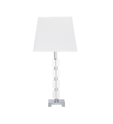 Simplie Fun 25" Wendi Glam Crystal Cube Ice Table Lamp