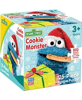 Masterpieces Sesame Street Holiday - Cookie Monster 25 Piece Puzzle