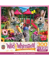 MasterPieces Puzzles MasterPieces Playdate at the Park 300 Piece Ez Grip Puzzle for Adults