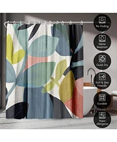 71x74 Floral Shower Curtain - Embodiment by Pi Creative Art