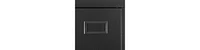 High Storage Cabinet With 2 Doors And 4 Partitions To Separate 5 Storage Spaces, Home/ Office Design