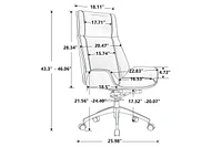 Streamdale Furniture Office Chair for Home or Office Use