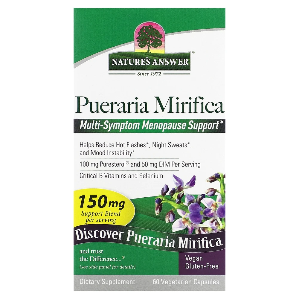 Nature's Answer Pueraria Mirifica 150 mg