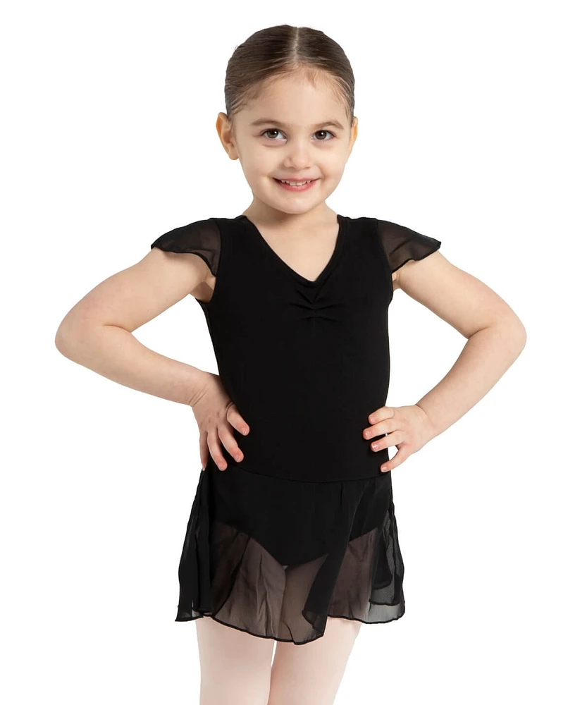 Capezio Girls Flutter Sleeve Dress