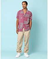 Carre Men's Fragment Button Up Shirt