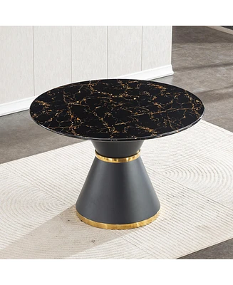 Luxurious Marble Dining Table A Statement of Sophistication and Durability