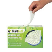 Arkwright Home Smart Pads - Reusable Microfiber Mop Pad Refills (Box of 30), Color Options, 18"