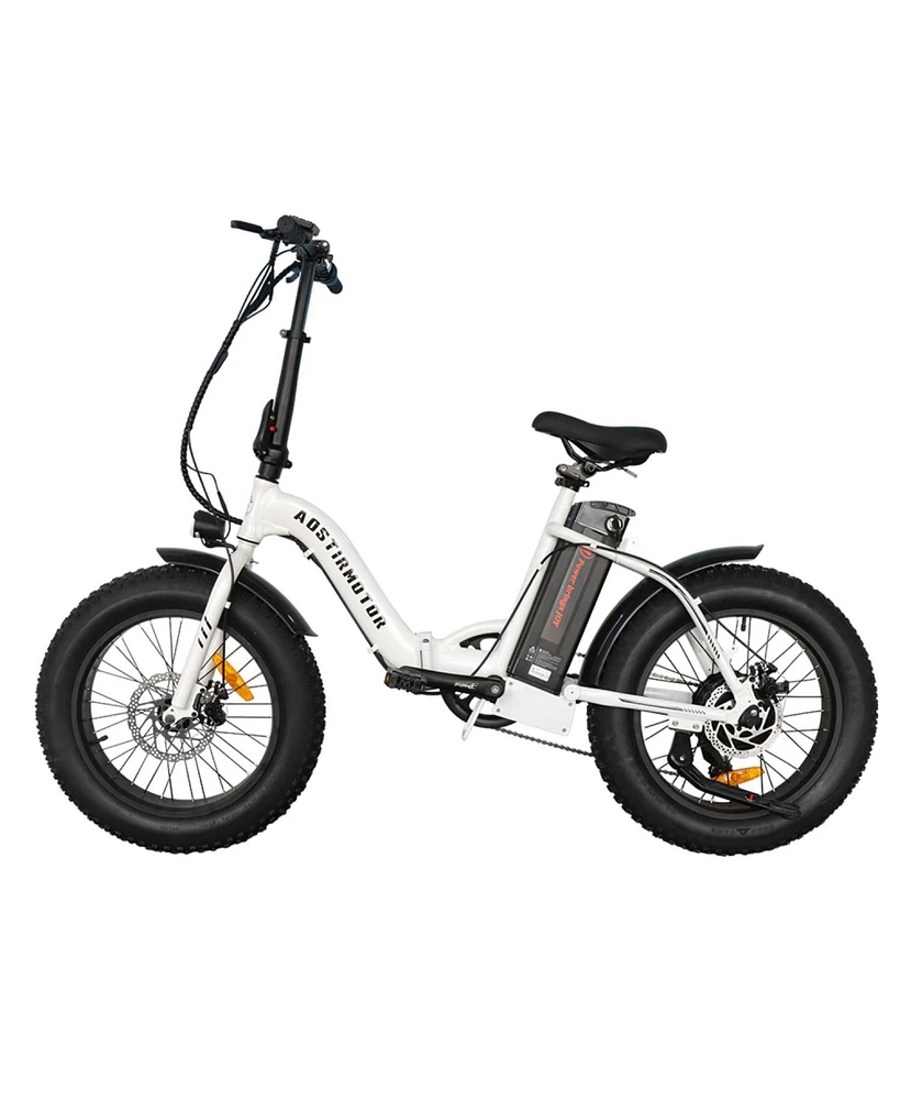 Streamdale Furniture G20 Folding Electric Bike Ebike Bicycle 500W Motor 20 Fat Tire With 36V/13Ah Li-Battery New