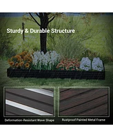 Large Outdoor Metal Planter Box for Vegetable Fruit Herb Flower