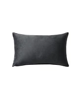 Linen Classique Dotted Windowpane Reversible Decorative Pillow